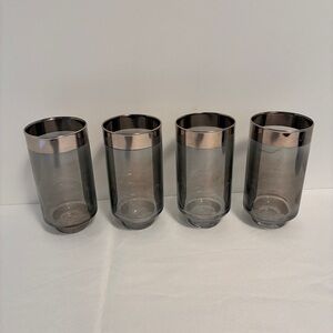 Global View Twilight Tall Drinking Glasses Set of 4